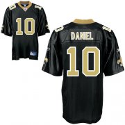Wholesale Cheap Saints #10 Chase Daniel Black Stitched NFL Jersey
