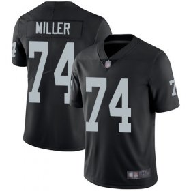 Wholesale Cheap Nike Raiders #74 Kolton Miller Black Team Color Men\'s Stitched NFL Vapor Untouchable Limited Jersey
