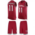 Wholesale Cheap Nike Cardinals #11 Larry Fitzgerald Red Team Color Men's Stitched NFL Limited Tank Top Suit Jersey