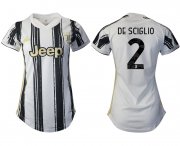 Wholesale Cheap Women 2020-2021 Juventus home aaa version 2 white Soccer Jerseys
