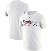 Wholesale Cheap Atlanta Braves Nike MLB Practice T-Shirt White