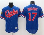Wholesale Cheap Cubs #17 Kris Bryant Blue Flexbase Authentic Collection 1994 Turn Back The Clock Stitched MLB Jersey