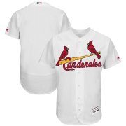 Wholesale Cheap St. Louis Cardinals Majestic 2019 Hispanic Heritage Flex Base Authentic Team Jersey White