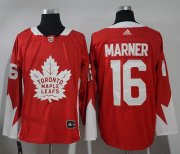 Wholesale Cheap Adidas Maple Leafs #16 Mitchell Marner Red Team Canada Authentic Stitched NHL Jersey