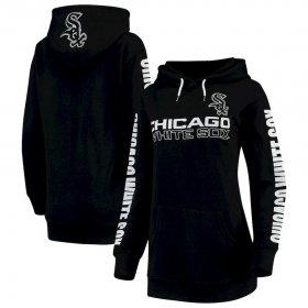 Wholesale Cheap Chicago White Sox G-III 4Her by Carl Banks Women\'s Extra Innings Pullover Hoodie Black