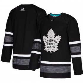 Wholesale Cheap Adidas Maple Leafs Blank Black 2019 All-Star Game Parley Authentic Stitched NHL Jersey