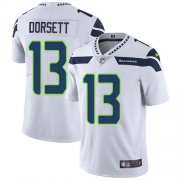 Wholesale Cheap Nike Seahawks #13 Phillip Dorsett White Men's Stitched NFL Vapor Untouchable Limited Jersey