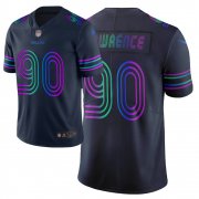 Wholesale Cheap Nike Cowboys #90 Demarcus Lawrence Navy Men's Stitched NFL Limited City Edition Jersey