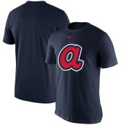 Wholesale Cheap Atlanta Braves Nike Legend Batting Practice Primary Logo Performance T-Shirt Navy