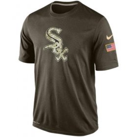 Wholesale Cheap Men\'s Chicago White Sox Salute To Service Nike Dri-FIT T-Shirt