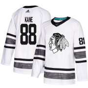 Wholesale Cheap Adidas Blackhawks #88 Patrick Kane White Authentic 2019 All-Star Stitched Youth NHL Jersey