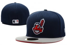 Wholesale Cheap Cleveland Indians fitted hats 04