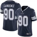 Wholesale Cheap Nike Cowboys #90 Demarcus Lawrence Navy Blue Team Color Men's Stitched NFL Vapor Untouchable Limited Jersey