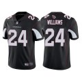 Wholesale Cheap Men's Arizona Cardinals #24 Darrel Williams Black Vapor Untouchable Limited Stitched Jersey