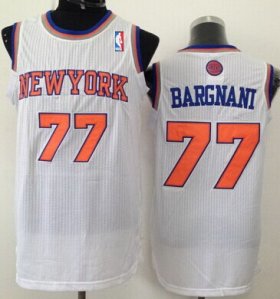 Wholesale Cheap New York Knicks #77 Andrea Bargnani White Swingman Jersey