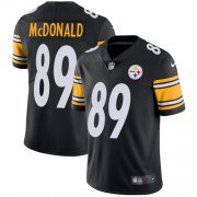 Wholesale Cheap Men's Pittsburgh Steelers #89 Vance McDonald Black Vapor Untouchable Limited Stitched NFL Jersey