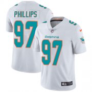 Wholesale Cheap Nike Dolphins #97 Jordan Phillips White Youth Stitched NFL Vapor Untouchable Limited Jersey