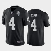 Wholesale Cheap Nike Las Vegas Raiders 4 Derek Carr Black 2020 Inaugural Season Vapor Untouchable Limited Jersey
