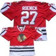 Wholesale Cheap Blackhawks #27 Jeremy Roenick Red CCM Throwback Stitched NHL Jersey