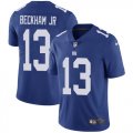 Wholesale Cheap Nike Giants #13 Odell Beckham Jr Royal Blue Team Color Men's Stitched NFL Vapor Untouchable Limited Jersey
