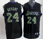 Wholesale Cheap Los Angeles Lakers #24 Kobe Bryant Black Camo Fashion Jersey