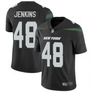 Wholesale Cheap Nike Jets #48 Jordan Jenkins Black Alternate Youth Stitched NFL Vapor Untouchable Limited Jersey
