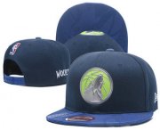 Wholesale Cheap Minnesota Timberwolves Ajustable Cap Hat YD