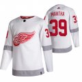 Wholesale Cheap Detroit Red Wings #39 Anthony Mantha White Men's Adidas 2020-21 Reverse Retro Alternate NHL Jersey