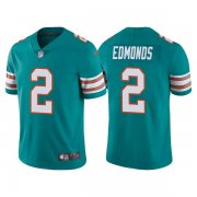 Wholesale Cheap Men's Miami Dolphins #2 Chase Edmonds Aqua Color Rush Limited Stitched Football Jersey