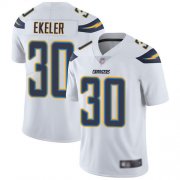 Wholesale Cheap Nike Chargers #30 Austin Ekeler White Men's Stitched NFL Vapor Untouchable Limited Jersey