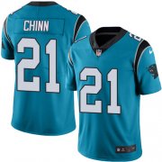 Wholesale Cheap Nike Panthers #21 Jeremy Chinn Blue Alternate Men's Stitched NFL Vapor Untouchable Limited Jersey