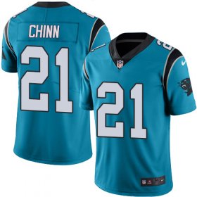 Wholesale Cheap Nike Panthers #21 Jeremy Chinn Blue Alternate Men\'s Stitched NFL Vapor Untouchable Limited Jersey