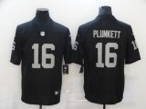 Wholesale Cheap Men's Las Vegas Raiders #16 Jim Plunkett Black 2017 Vapor Untouchable Stitched NFL Nike Limited Jersey
