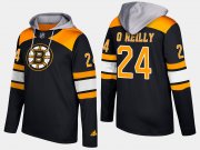 Wholesale Cheap Bruins #24 Terry O'Reilly Black Name And Number Hoodie