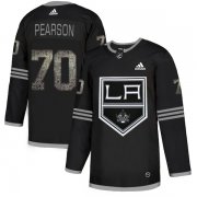 Wholesale Cheap Adidas Kings #70 Tanner Pearson Black Authentic Classic Stitched NHL Jersey