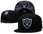 Wholesale Cheap 2021 NFL Oakland Raiders Hat TX 0707