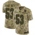 Wholesale Cheap Nike Dolphins #53 Kyle Van Noy Camo Men's Stitched NFL Limited 2018 Salute To Service Jersey