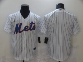 Wholesale Cheap Men New York Mets Blank White Game Nike MLB Jerseys