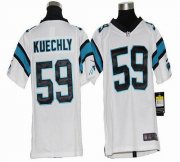 Wholesale Cheap Nike Panthers #59 Luke Kuechly White Youth Stitched NFL Elite Jersey