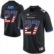 Wholesale Cheap Boise State Broncos 27 Jay Ajayi Black USA Flag College Football Jersey
