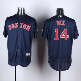 Wholesale Cheap Red Sox #14 Jim Rice Navy Blue Flexbase Authentic Collection Stitched MLB Jersey