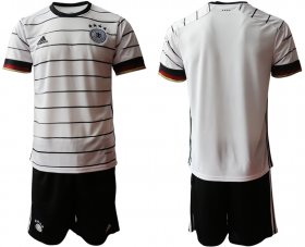 Wholesale Cheap Men 2021 European Cup Germany home white Soccer Jersey