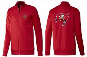 Wholesale Cheap NFL Tampa Bay Buccaneers Team Logo Jacket Red_1