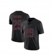 Wholesale Cheap Men's San Francisco 49ers #29 Talanoa Hufanga Black 2018 Fashion Impact Black Color Rush Stitched NFL Nike Limited Jersey
