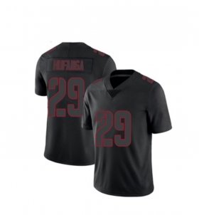 Wholesale Cheap Men\'s San Francisco 49ers #29 Talanoa Hufanga Black 2018 Fashion Impact Black Color Rush Stitched NFL Nike Limited Jersey
