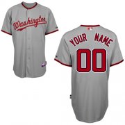 Wholesale Cheap Nationals Authentic Grey 2011 Cool Base MLB Jersey (S-3XL)
