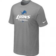 Wholesale Cheap Nike Detroit Lions Critical Victory NFL T-Shirt Light Grey