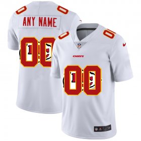 Wholesale Cheap Nike Kansas City Chiefs Customized White Team Big Logo Vapor Untouchable Limited Jersey