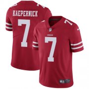 Wholesale Cheap Nike 49ers #7 Colin Kaepernick Red Team Color Youth Stitched NFL Vapor Untouchable Limited Jersey