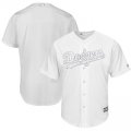 Wholesale Cheap Los Angeles Dodgers Blank Majestic 2019 Players' Weekend Cool Base Team Jersey White